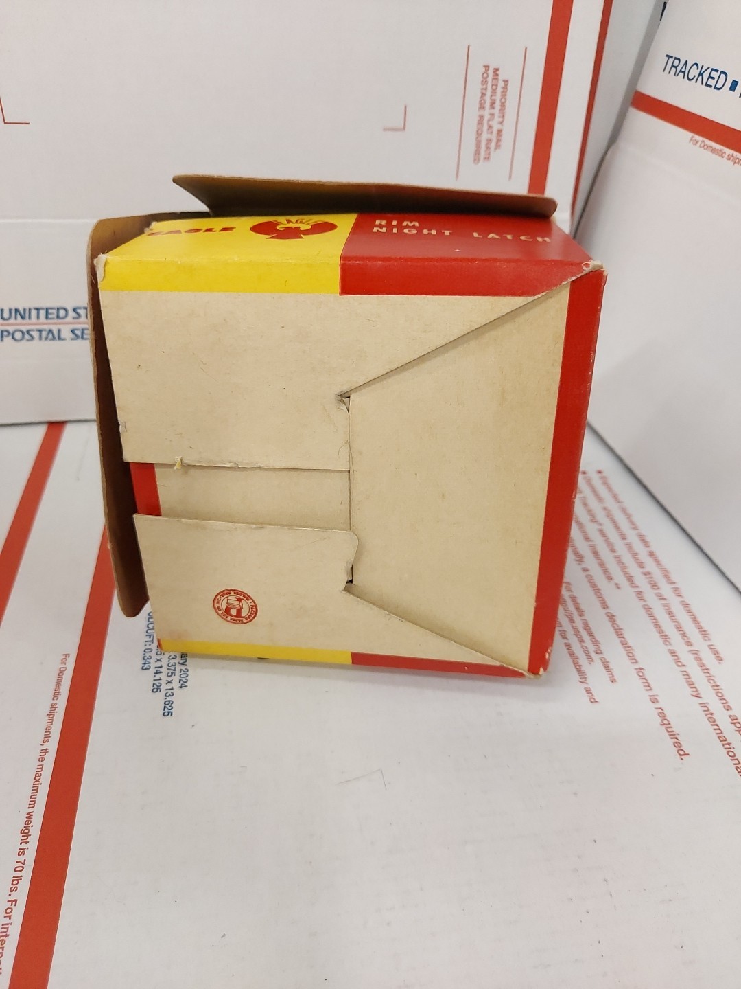 Eagle Knight Latch Original Box 3500BLY Never Used NOS