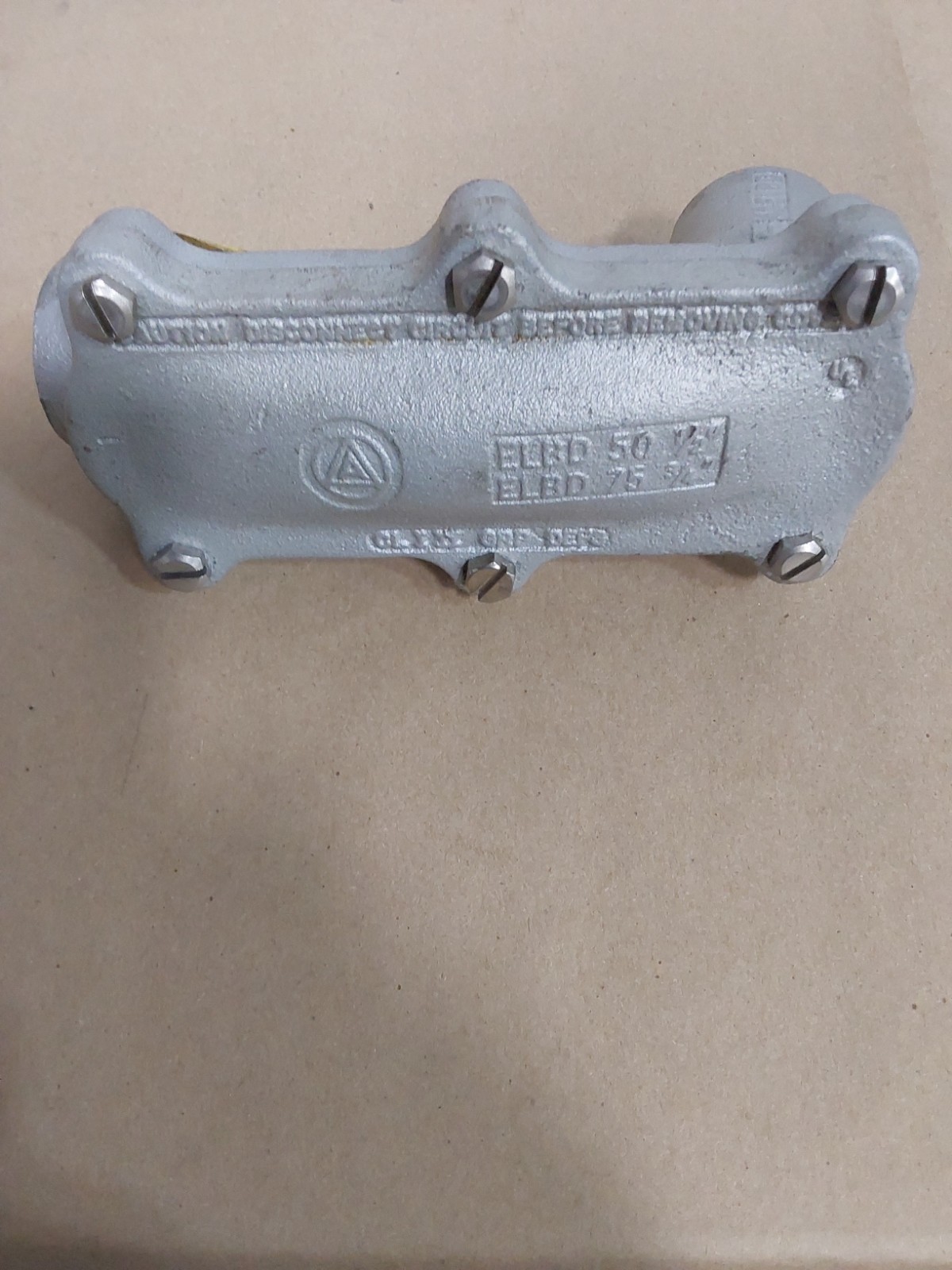 NEW APPLETON ELECTRIC ELBD-50 1/2" 90° PULLING ELBOW FEMALE CONNECTION