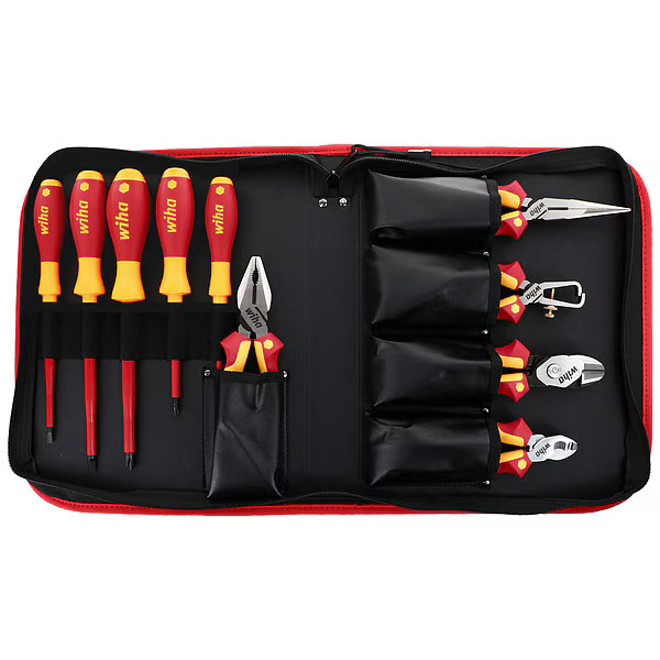 Wiha Insulated Tool Set,10 pc. 32891 Wiha 32891 084705328911
