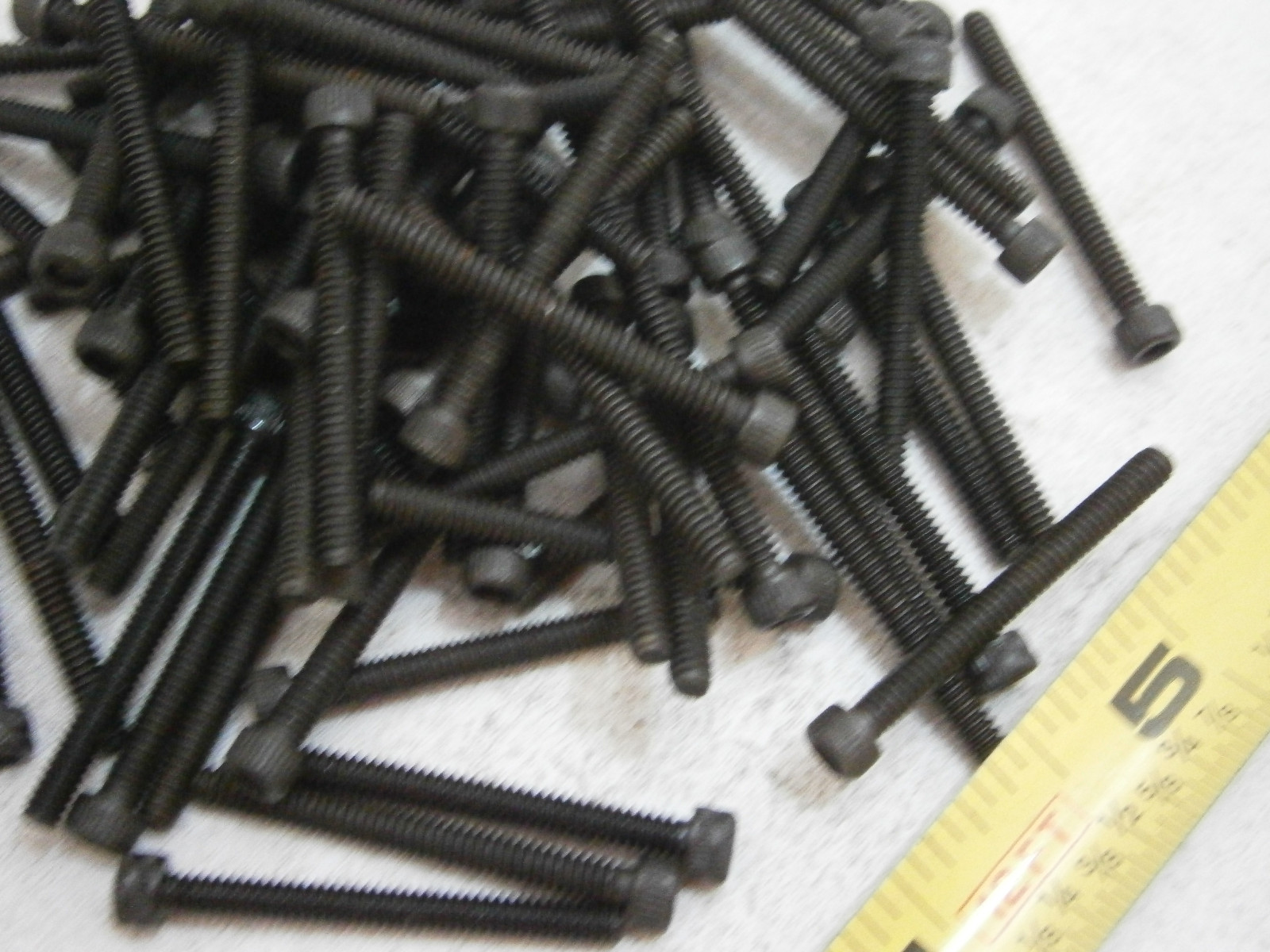 Cap Screws 4/40 x 1-1/8" Long Socket Cap Alloy Steel Lot of 50 #4740