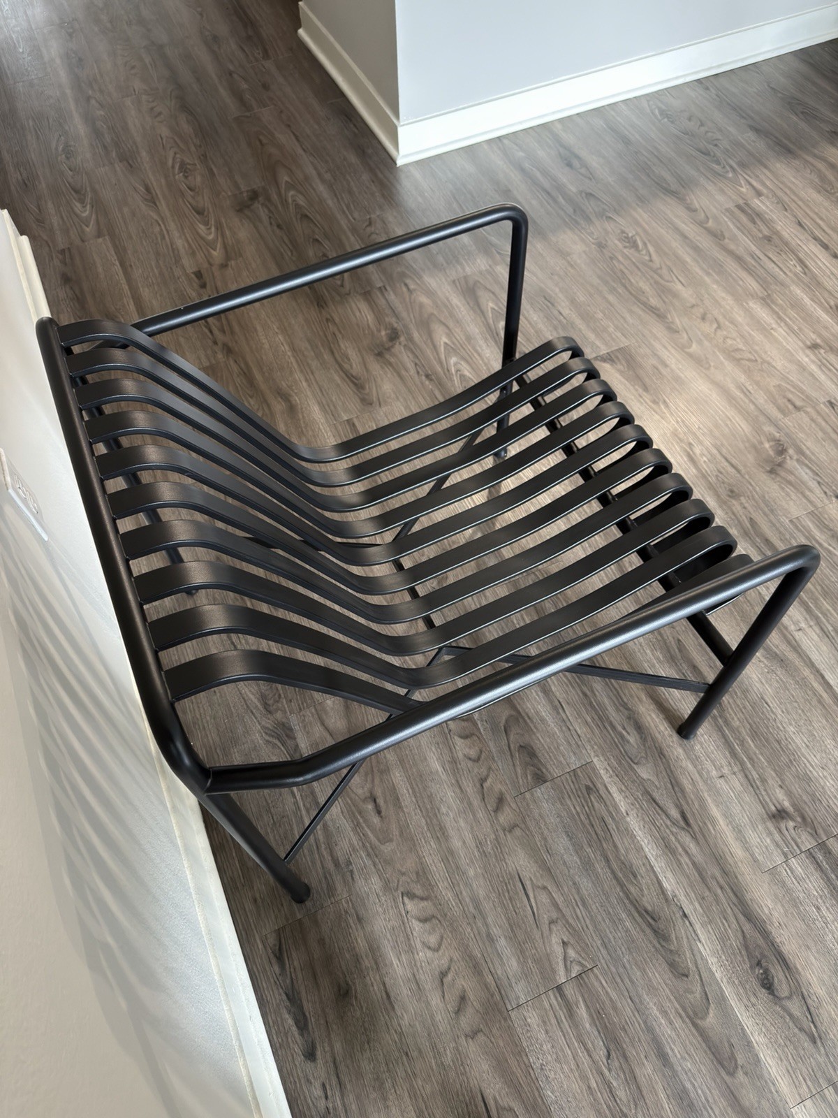HAY Palissade Outdoor Lounge Chair - Low Back, Black (Local Pickup)