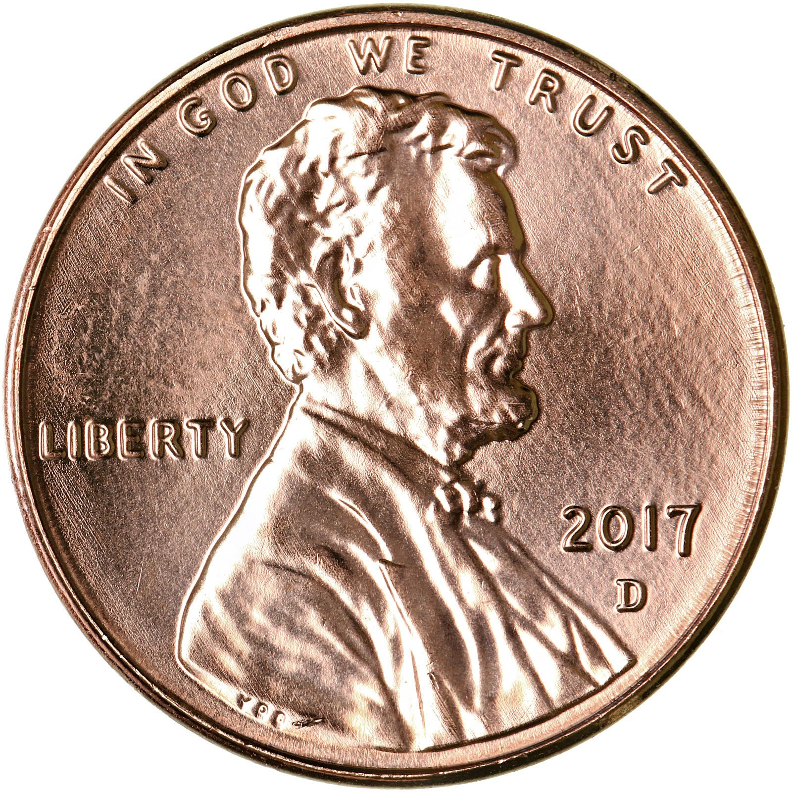 2017 P D Lincoln Shield Cent Brilliant Uncirculated 2 Coin Year Set