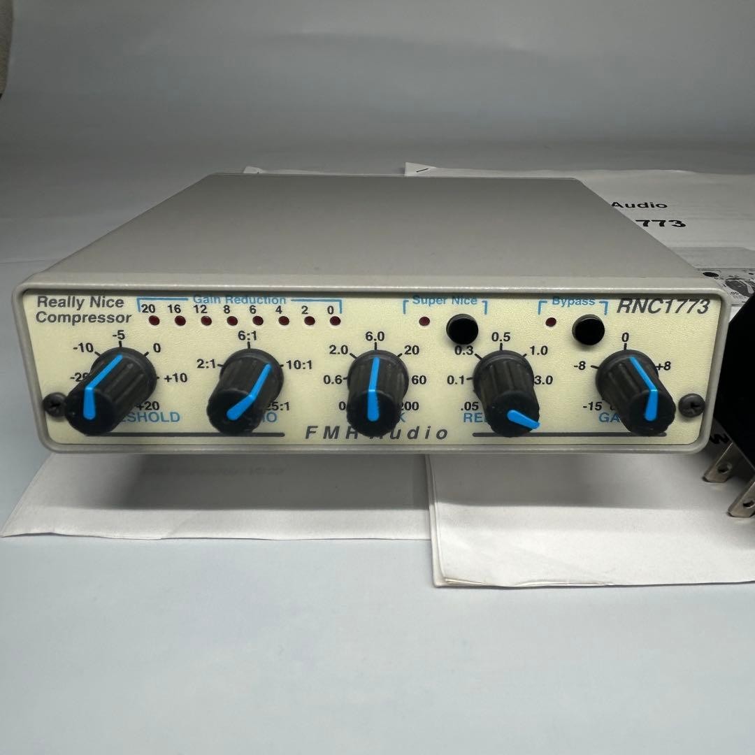 FMR Audio RNC1773 Really Nice Compressor Stereo Compressor Dynamic Unit Tested