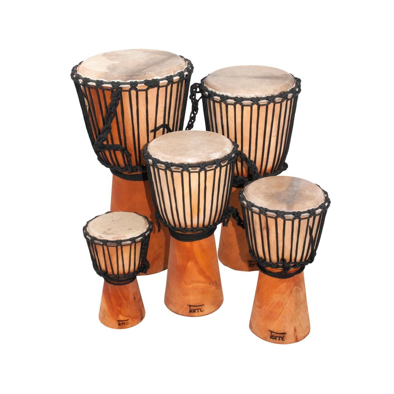 Terre Djembe Standard Mahogany 40Cm