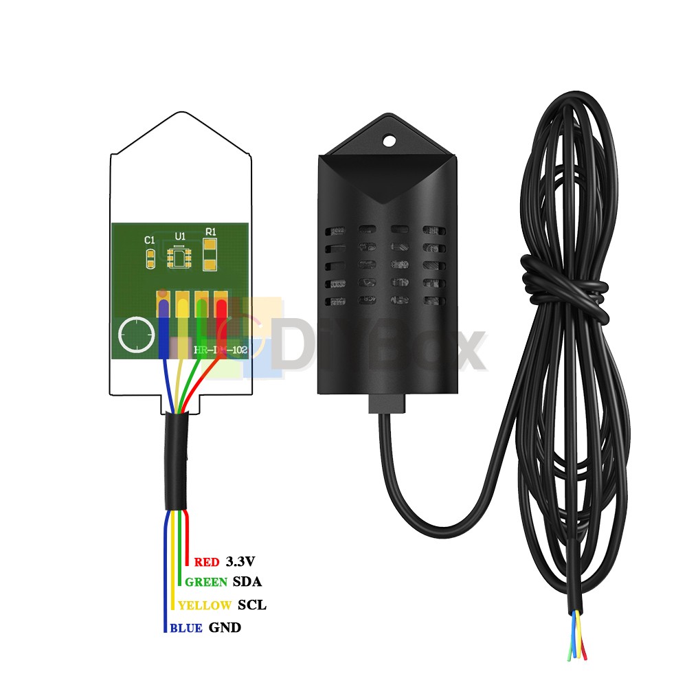 SHT20 Temperature Humidity Sensor Modbus Module RS485 High Precision Transmitter