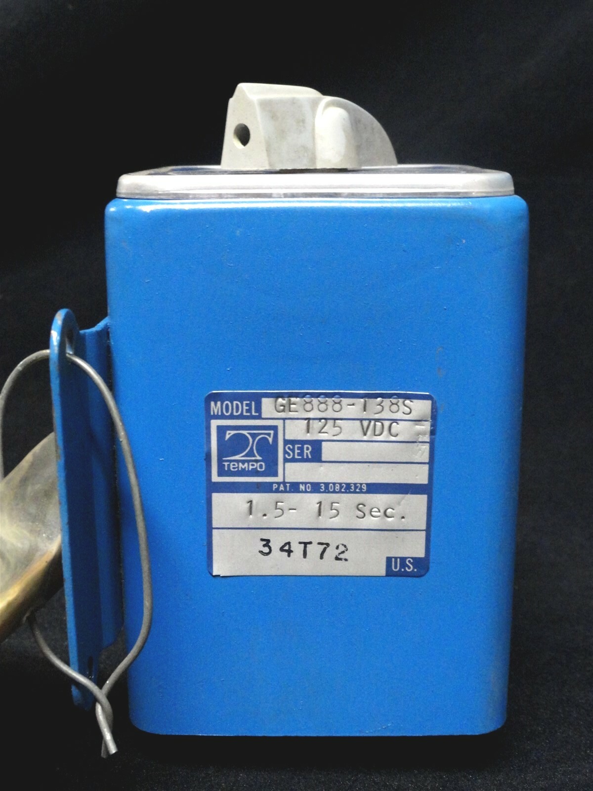 TEMPO TIMER - 1.5-15 SEC. - MODEL: GE888-138S - NEW NO BOX