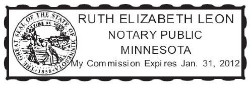 State of Mississippi| Custom Rectangle Self-Inking NOTARY SEAL RUBBER STAMP