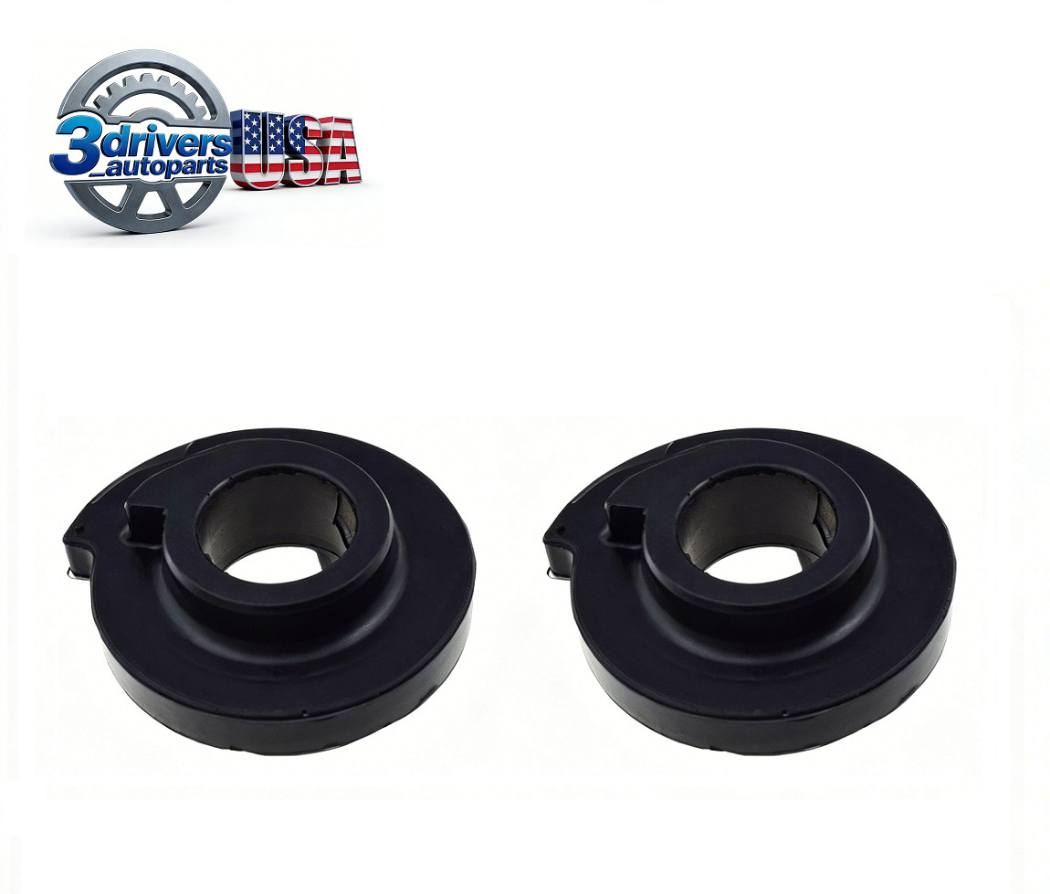 2Pcs Rear Lower Spring Insulator Plate For VW Touareg Audi A4 A5 A7 Q7 Q8
