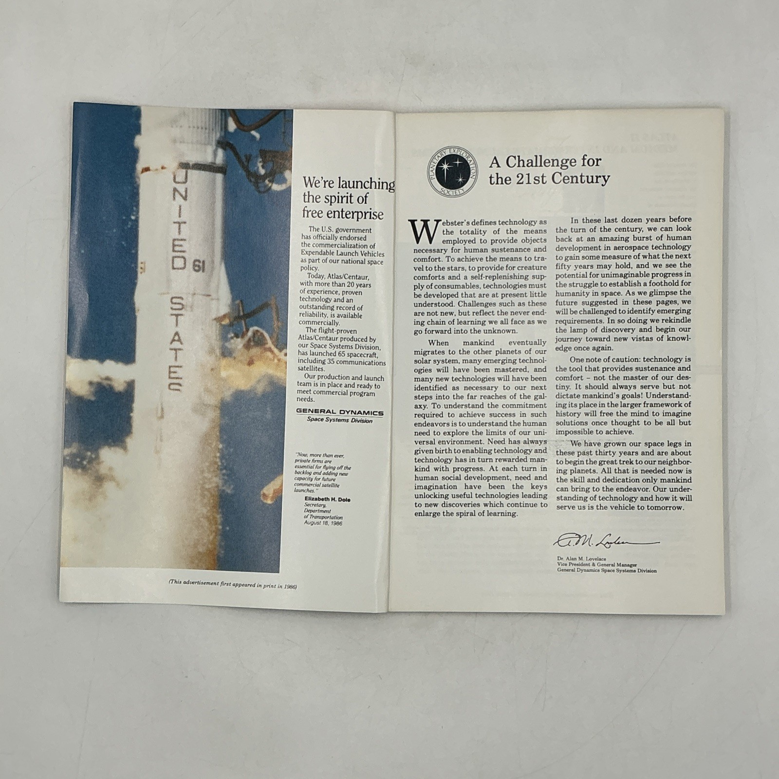 Planetary Explorer: The Emigrant Trail December 2038, General Dynamics 1988 MINT