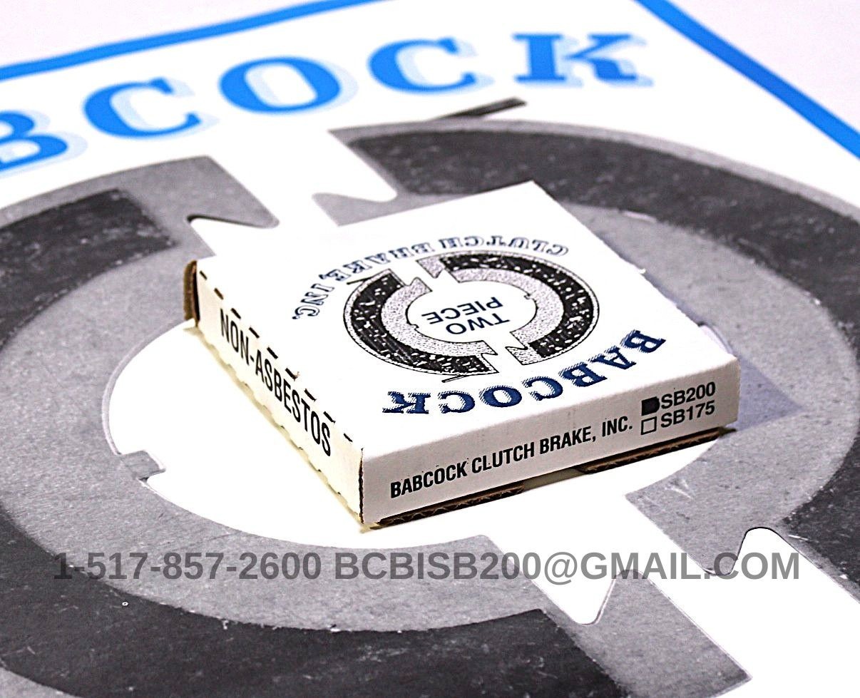 Babcock Clutch Brake SB200