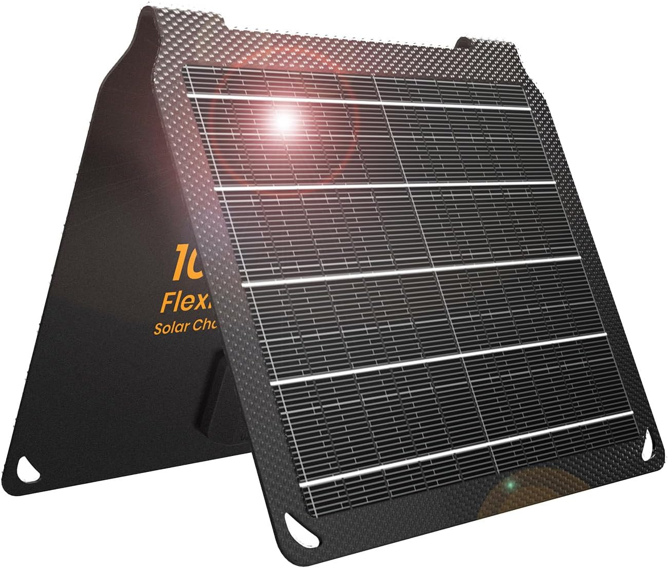 10W Solar Panels Portable (5V 2A Max),Foldable Solar Charger with USB-A Port for