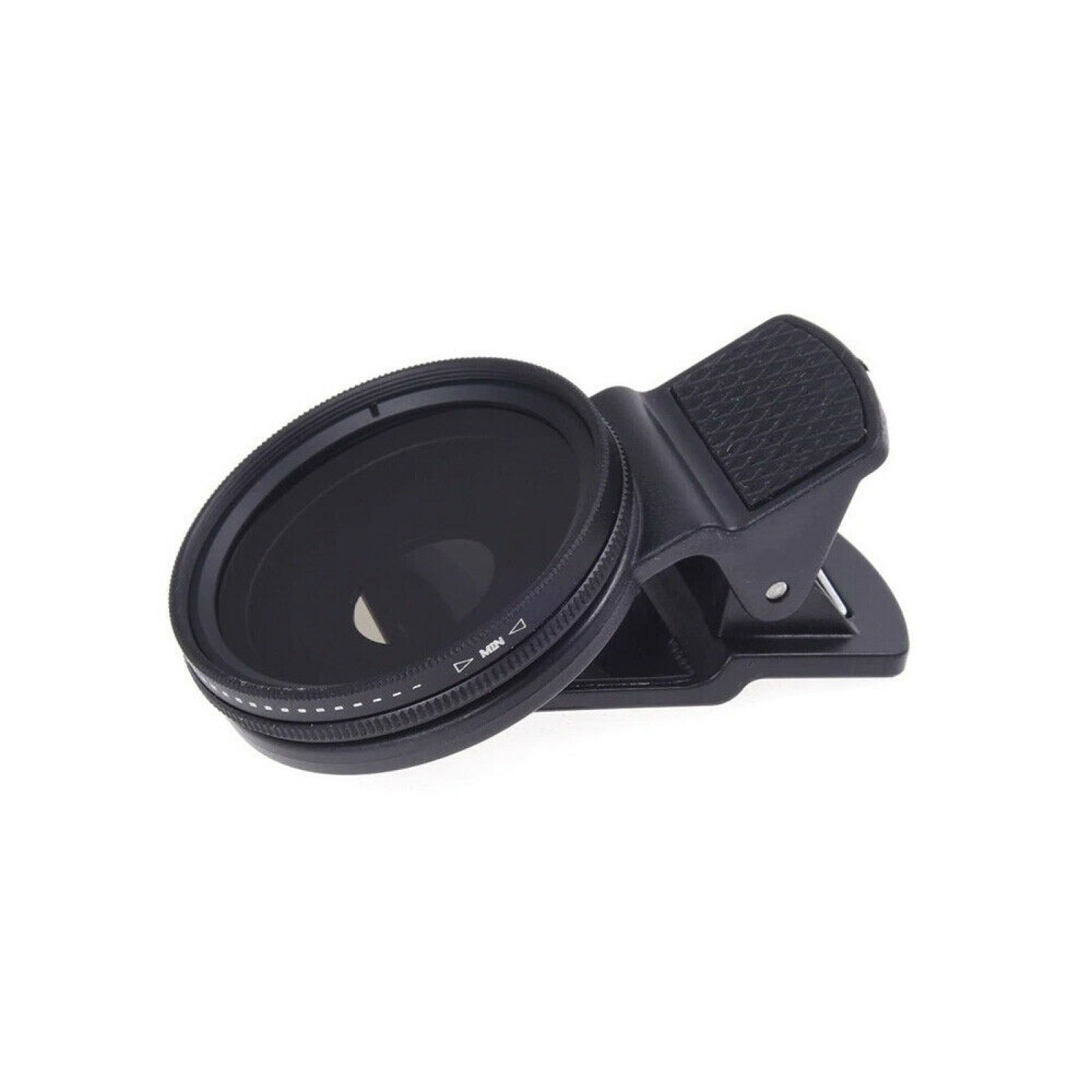 Phone Camera Lens Variable ND filter Neutral Density ND2-ND400 37mm with Clip