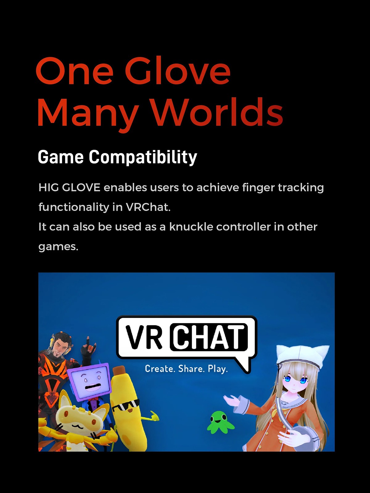 High Precision VR Motion Capture Glove for Quest 3 3S, VIVE Tracker, VIVE Index