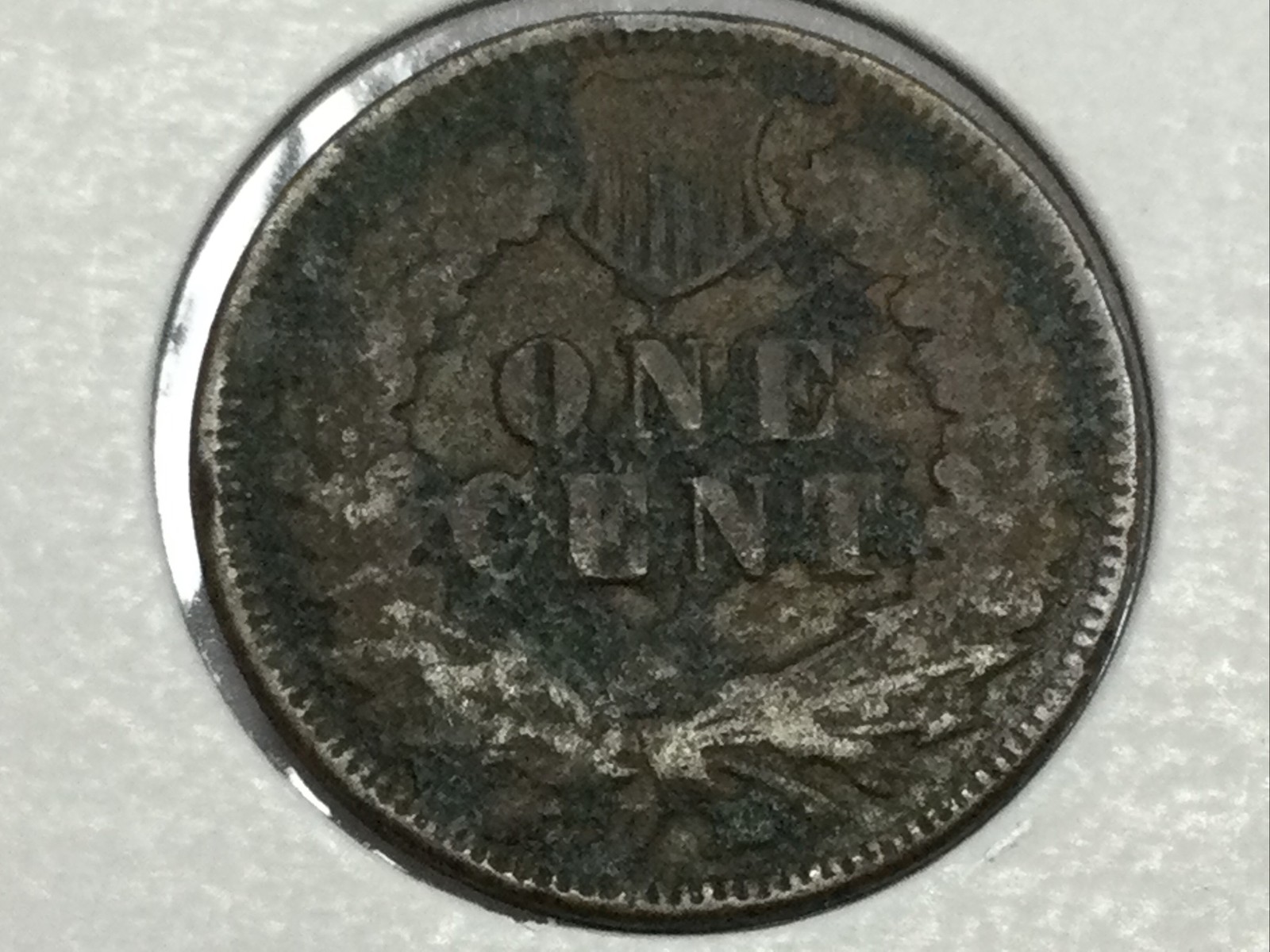 1873 Indian Cent in fine cheap