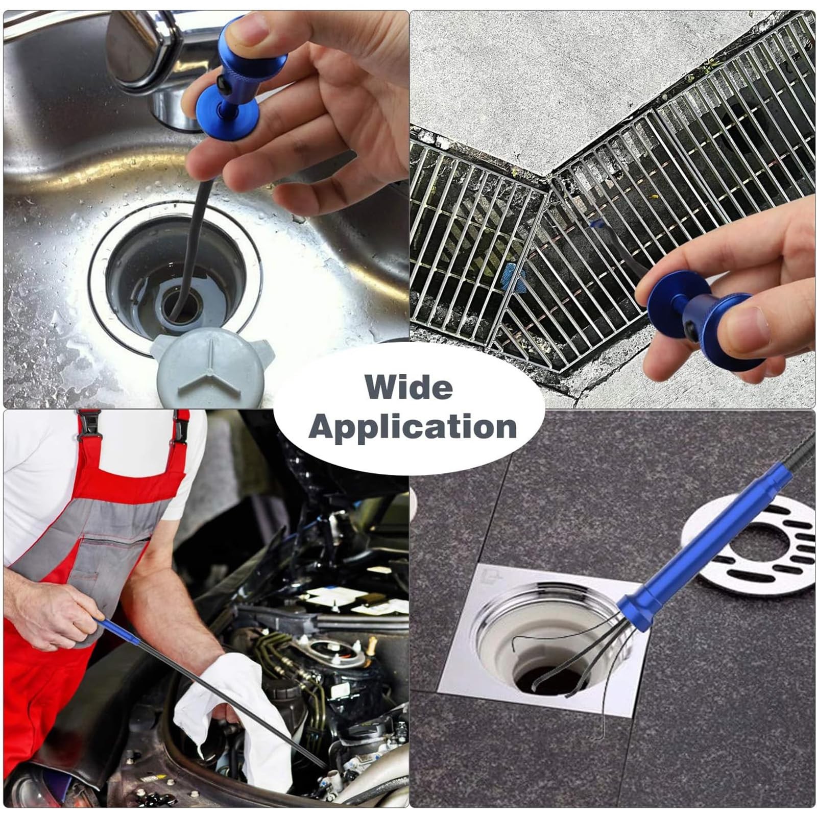 Bendable Magnetic Claw Pickup Tool LED Light Grabber Retrievable Harware Lifter