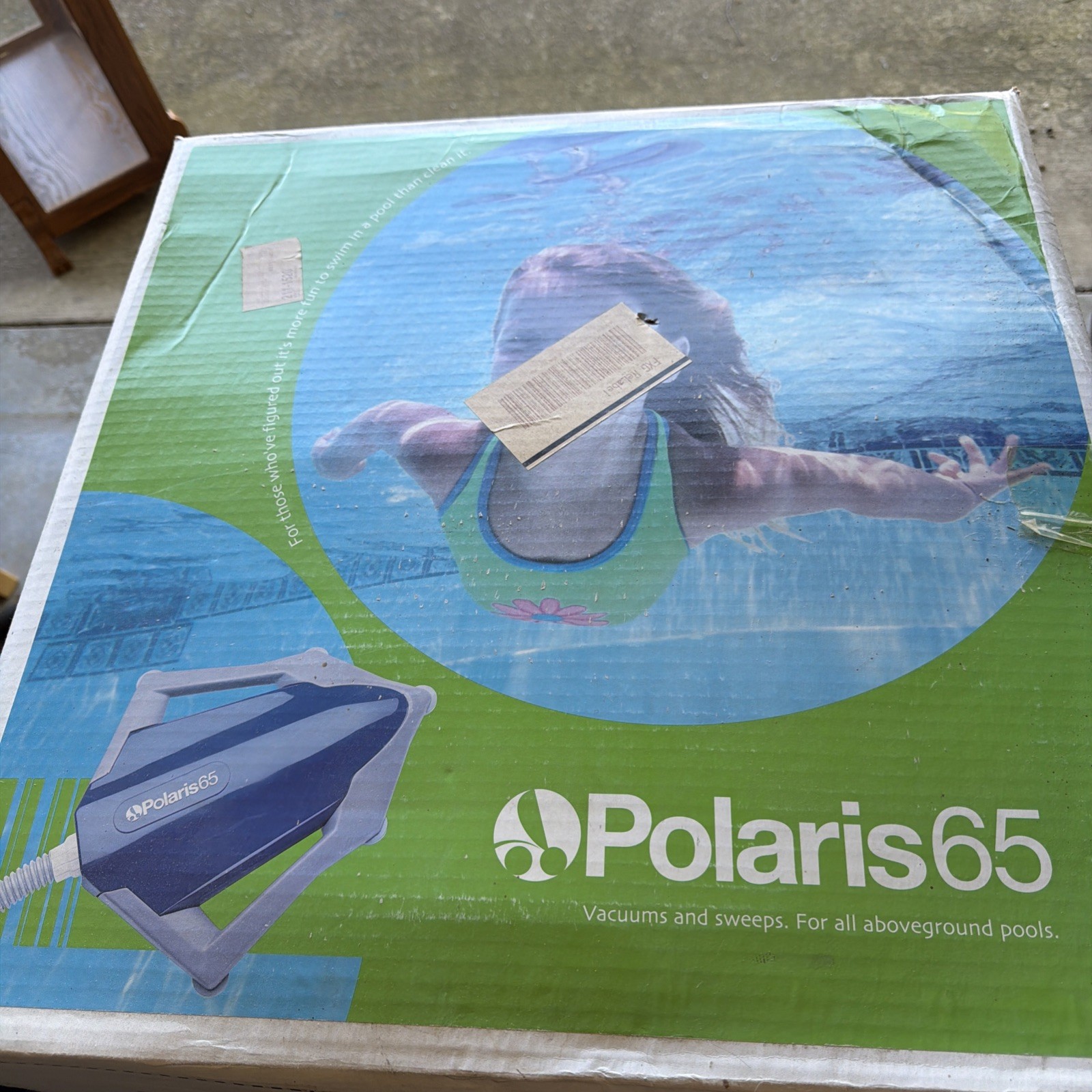 Polaris Vac-Sweep 65 Above Ground Pressure Side Automatic Pool Cleaner 6-130-00