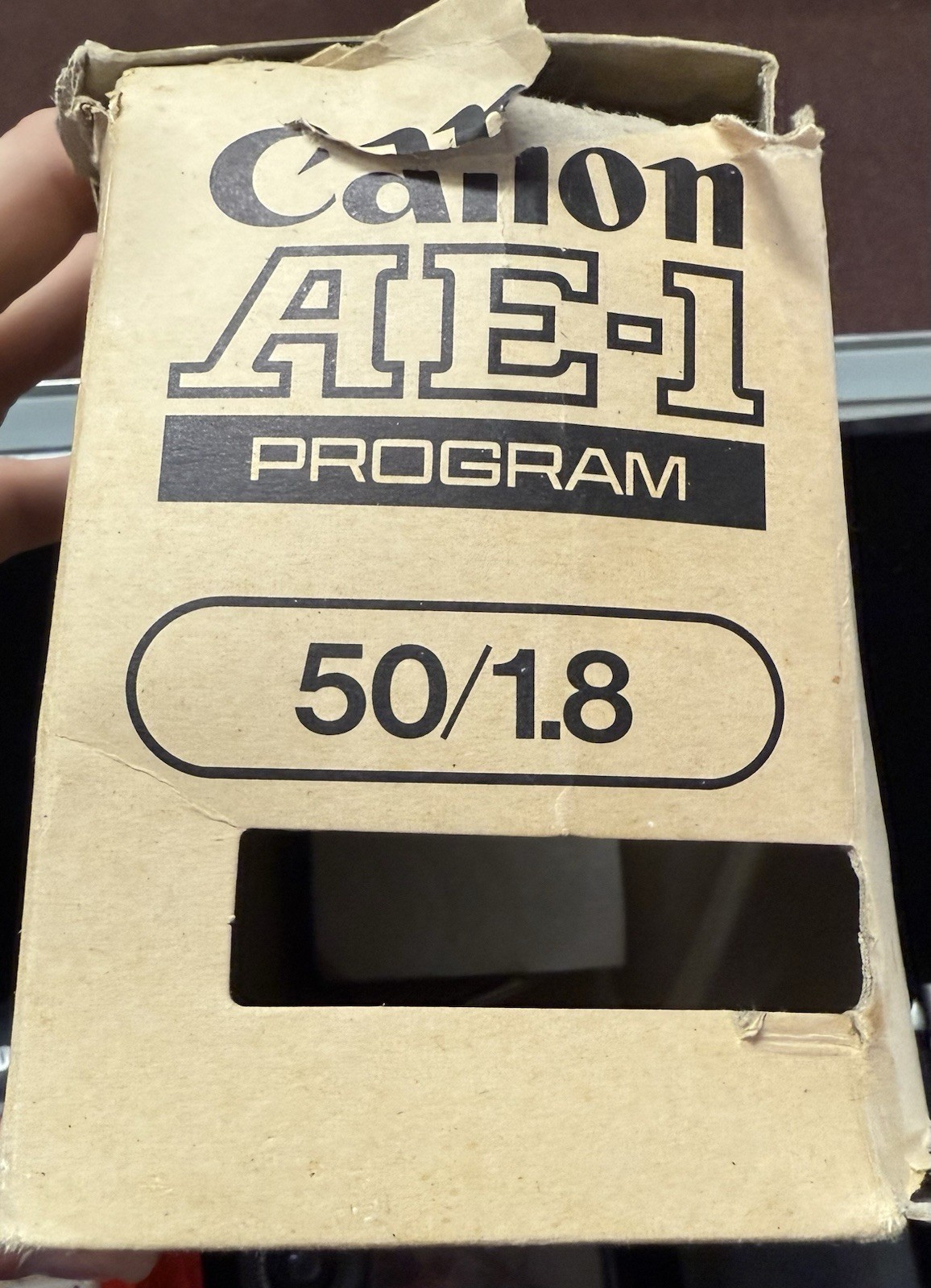 CANON AE-1 PROGRAM Camera, Lens, Flash W/Box