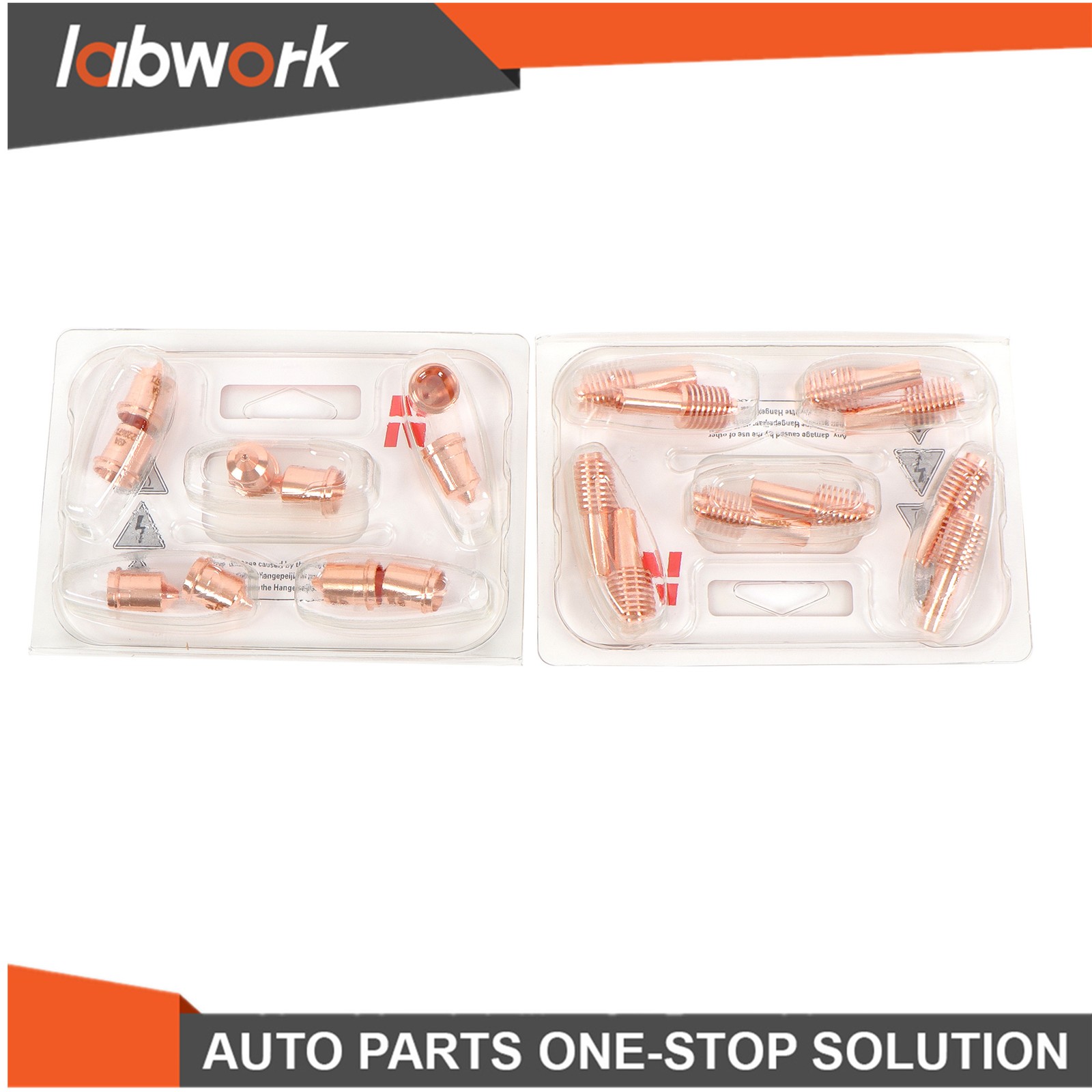 Labwork 20 Pcs 220671 Plasma Cutting Nozzles & 220669 Plasma Electrode Tips Kit