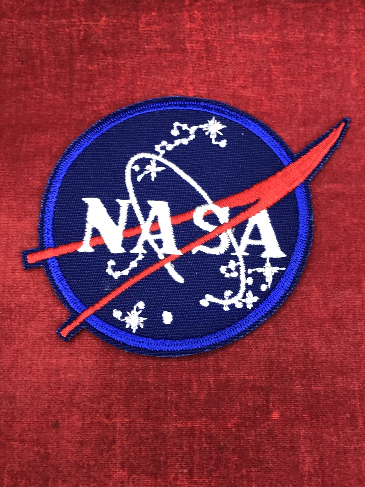 Authentic NASA Space Program Embroidered Vector Emblem 3" Patch Collector item