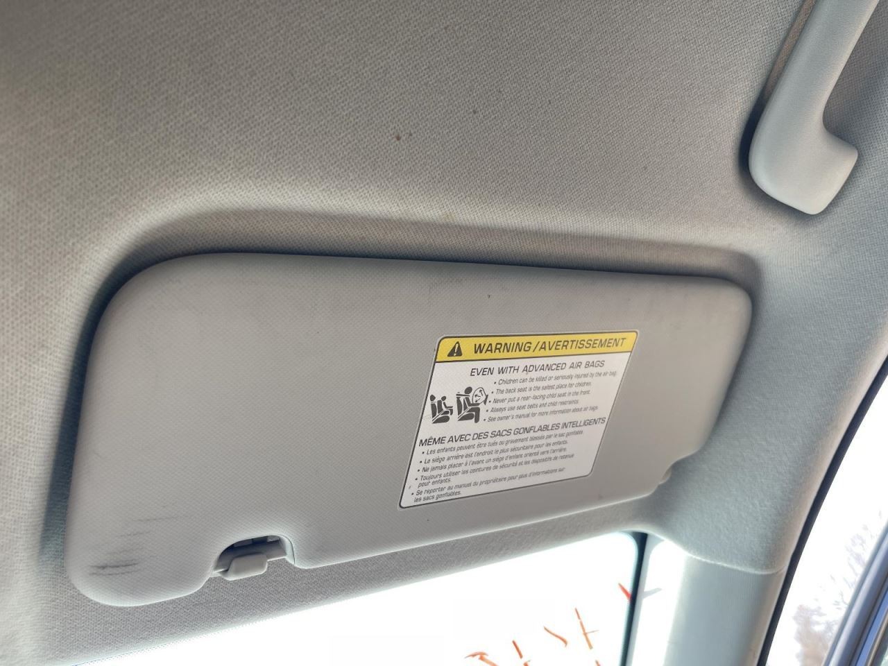 Passenger Sun Visor Without Sunroof With Vanity Mirror Fits 19-21 FORTE 1005056