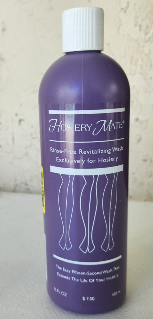 Hosiery Mate Rinse-Free Wash 16oz Sealed Vintage Nylon Cleaner USA NEW C1