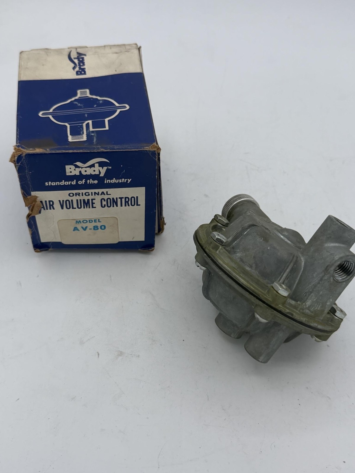 Brady AV-80 Original Air Volume Control Metal Valve Well Pump Tank Water System