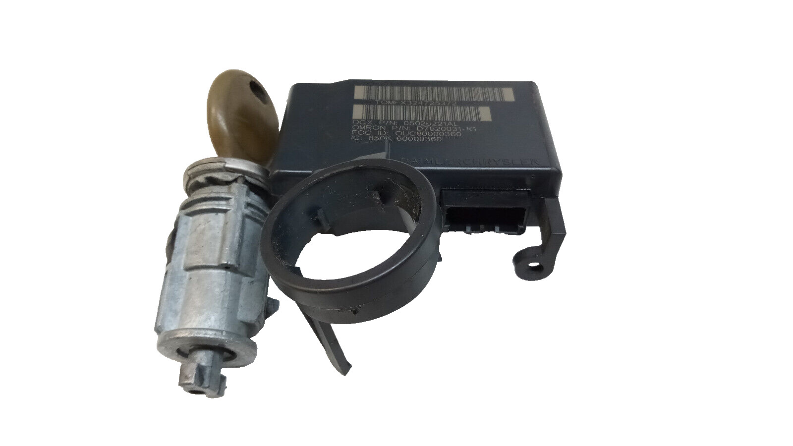 2006-09 DODGE RAM SKIM SKEEM ANTITHEFT PATS TRANSPONDER w/ IGNITION KEY 05026221