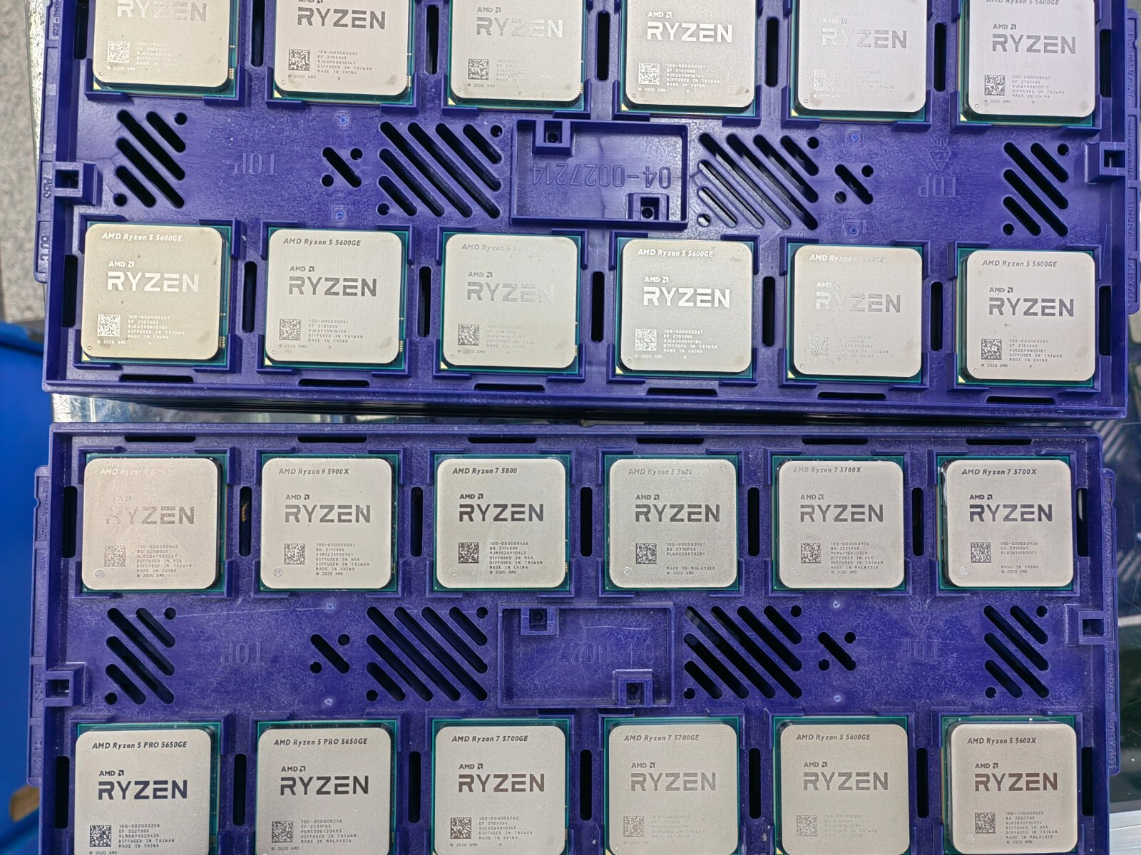 AMD RYZEN 9 5900X R7 5800X 5700X 5700GE R5 5600X  5600GE Pro 5650GE 4650G AM4