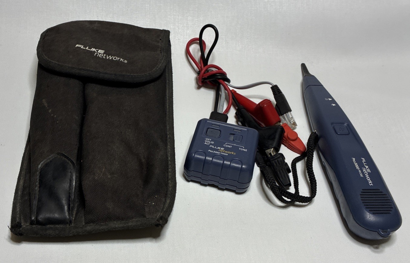 Fluke Networks Pro3000 Probe and Toner Kit