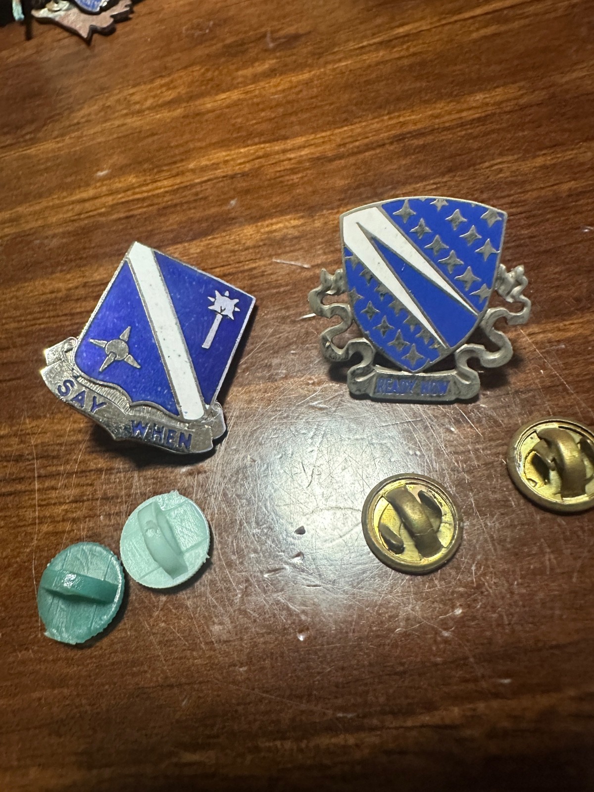 2 Vintage US Army 899th Tank Battalion DI's