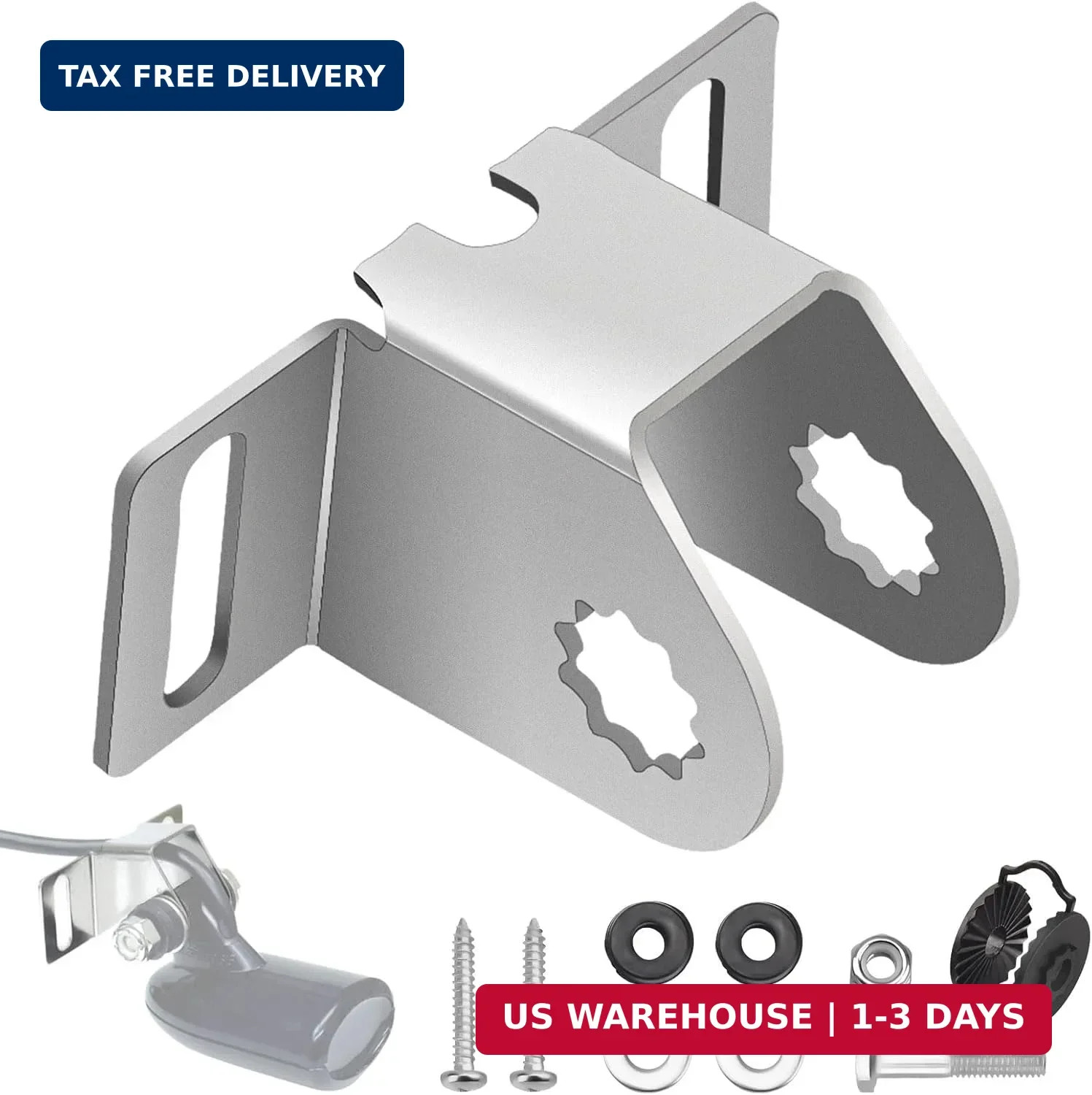 000-14193-001 Transom Mount Bracket Compatible with Lowrance TripleShot Transduc