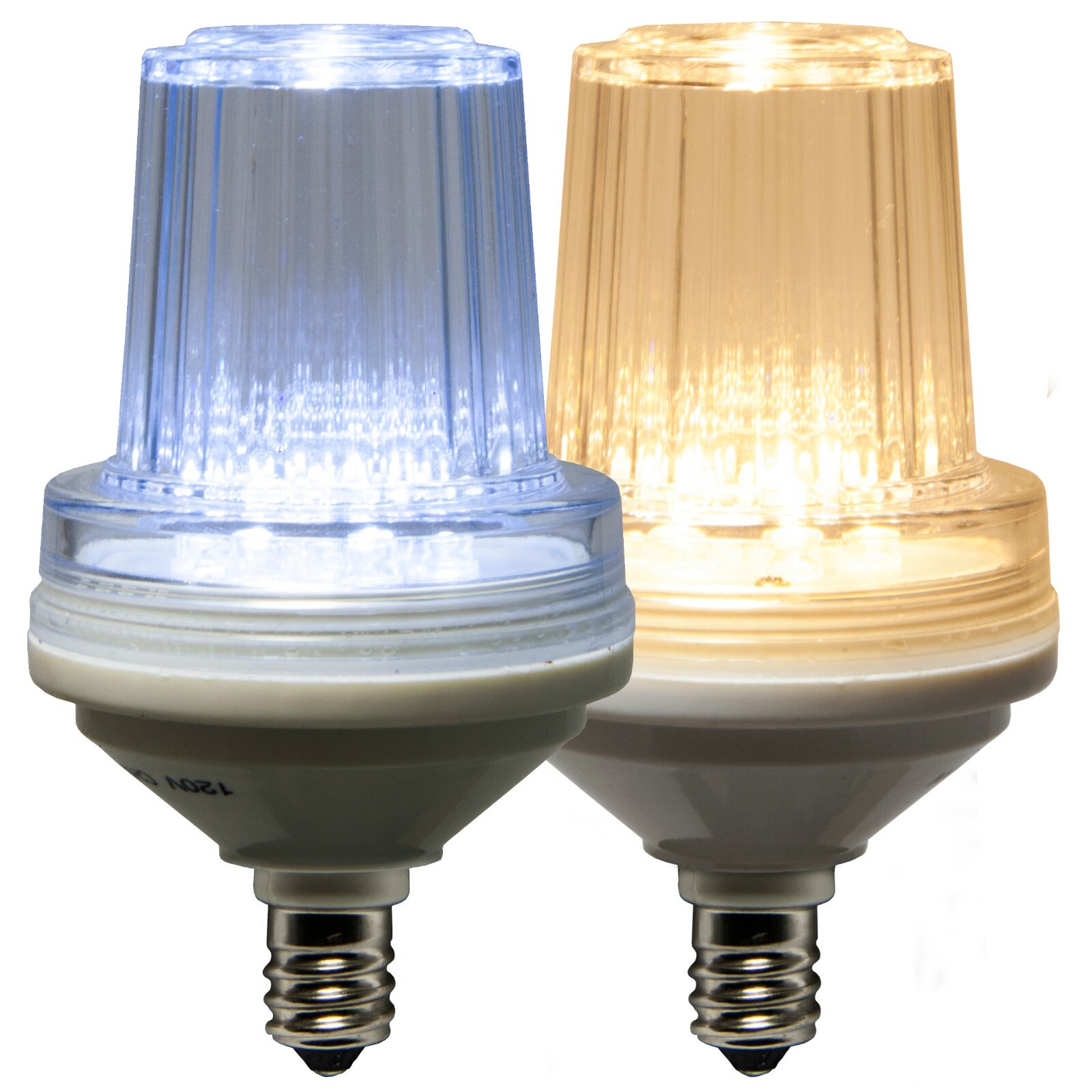 LED Commercial Strobe Light Bulbs C7 Base Heavy Duty Outdoor Christmas Light