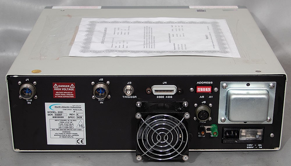 North Atlantic 2251-S3428 DAV Digital Analyzing Voltmeter