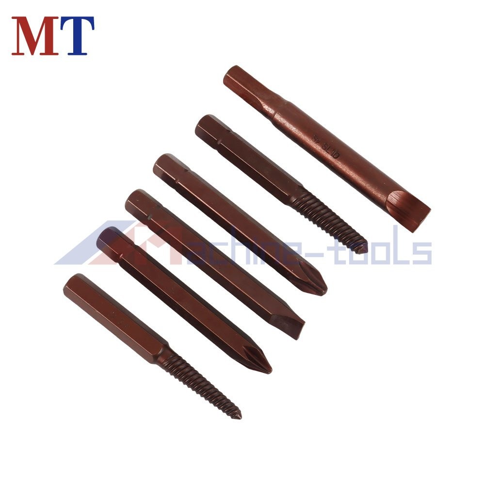 11 Pack 1/2" Drive Impact Driver Screwdriver Remover Tightening Tool Set