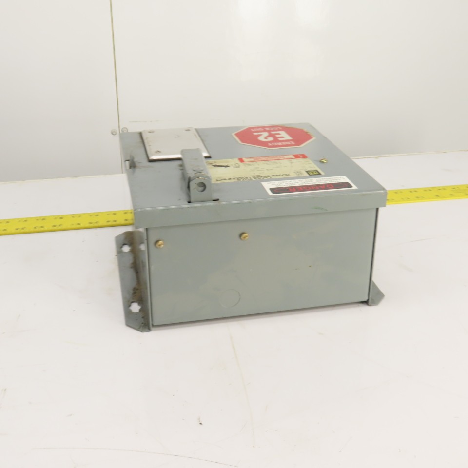 Square D SK5271S Class 9070 Transformer Disconnect Pri 230/460V Sec 115V 4.35A