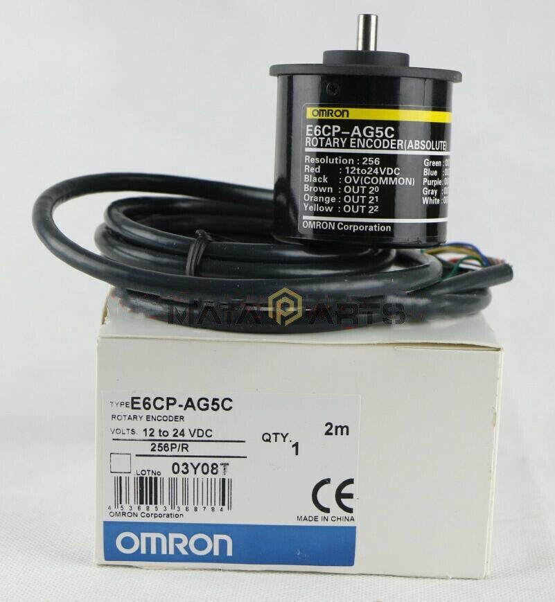 One E6CP-AG5C OMRON Absolute Rotary Encoder 256P/R E6CPAG5C New