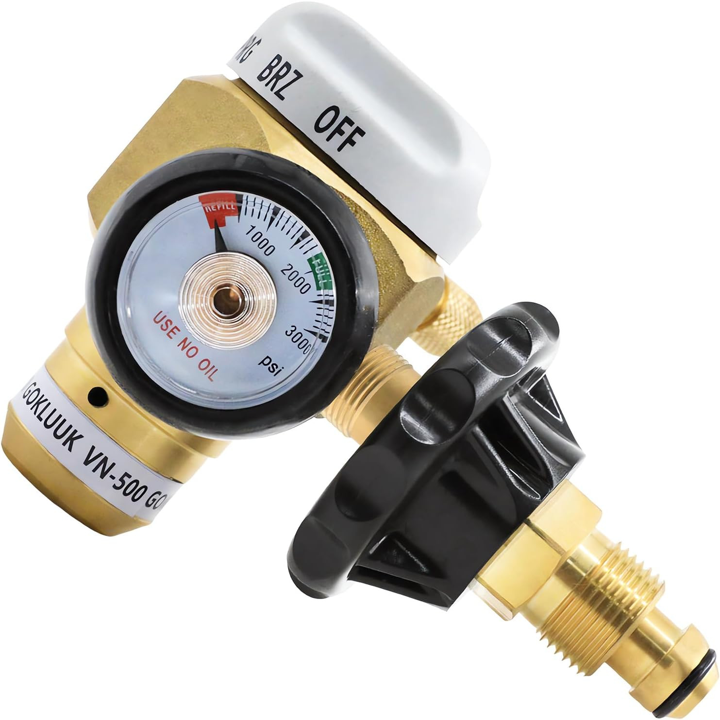VN-500 Nitrogen Purge Control Valve Regulator and Flow Meter Hybrid Design Nitro