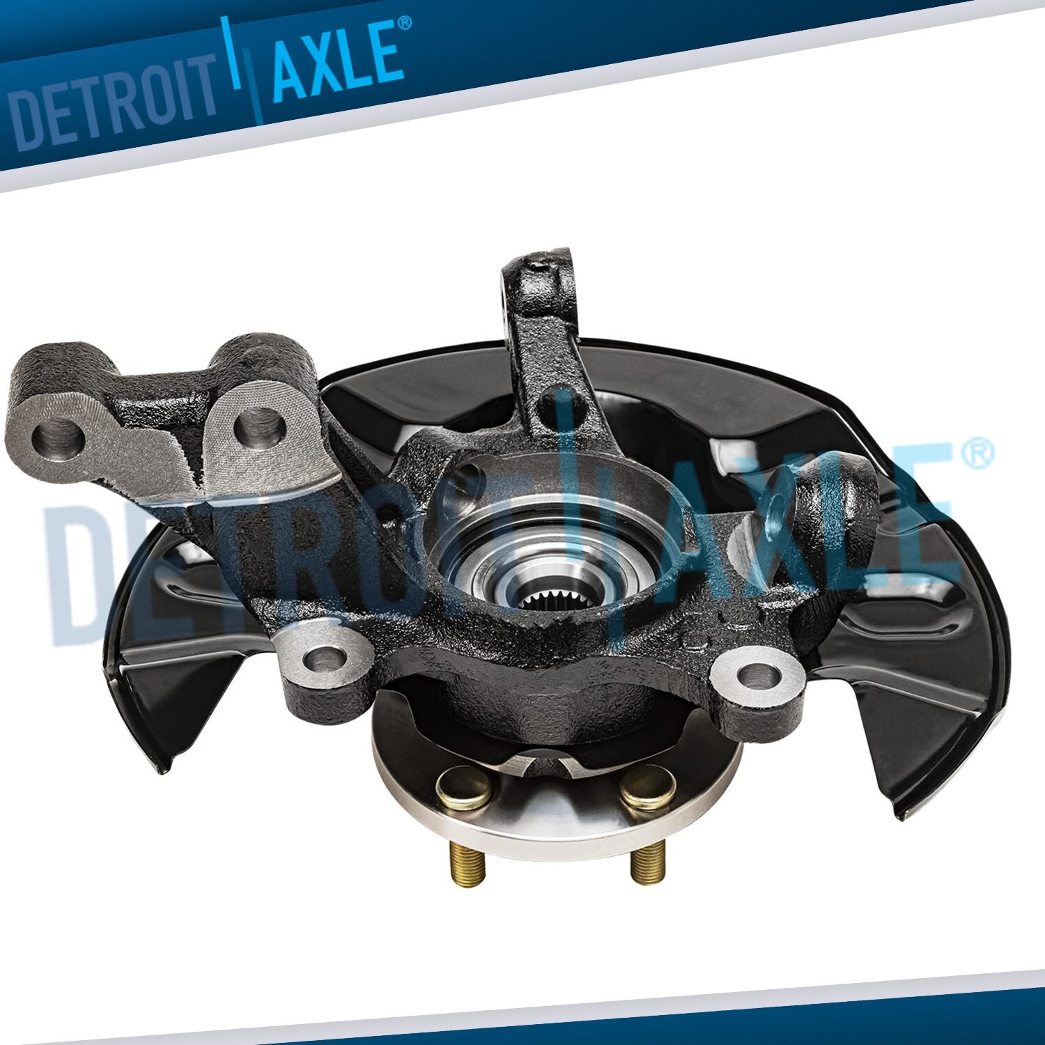 Front Right Steering Knuckle+Wheel Hub Bearing for 2003 2004-2008 Toyota Corolla