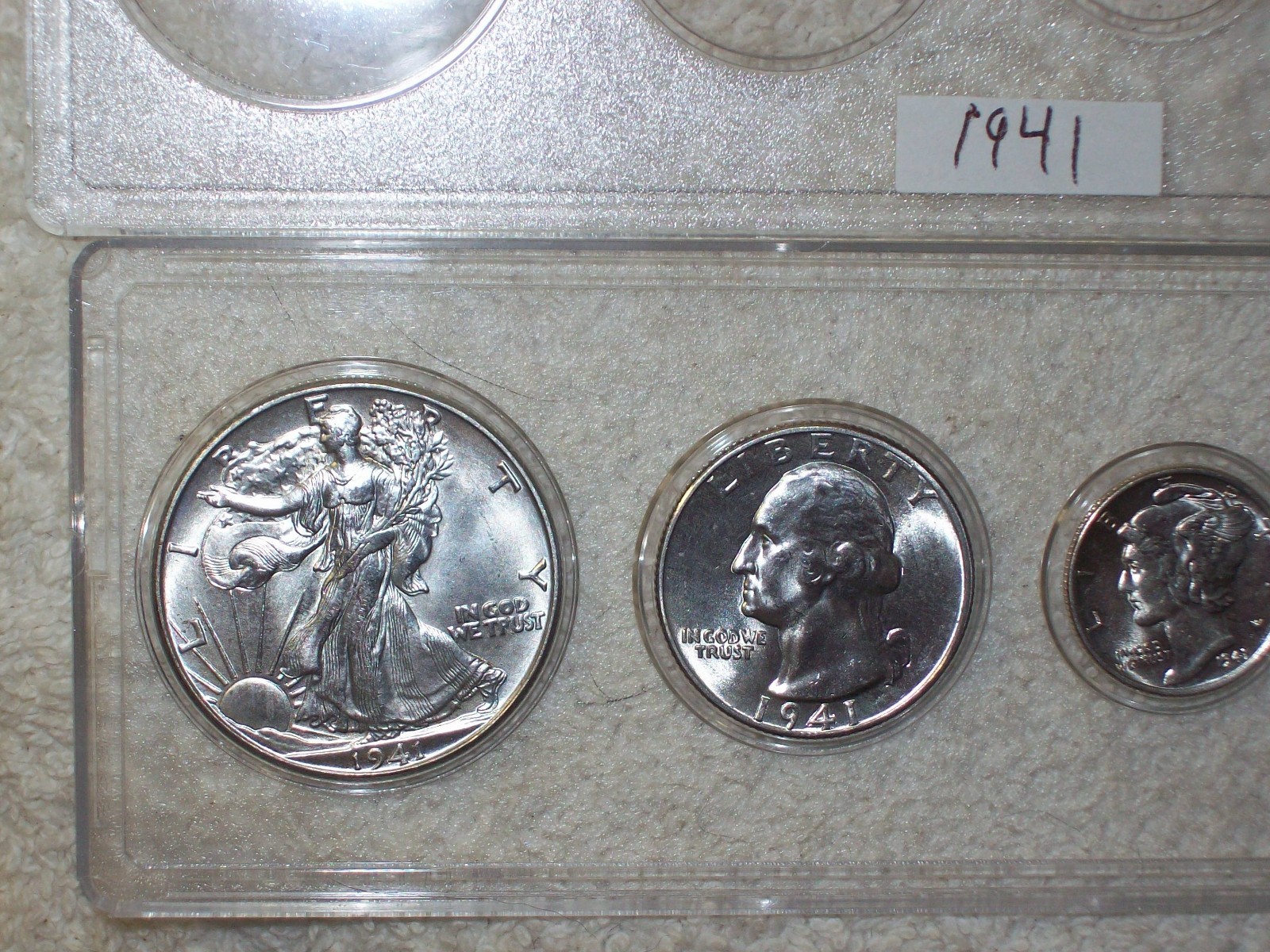 1941 MINT SET UNCIRCULATED PHILADELPHIA MINT