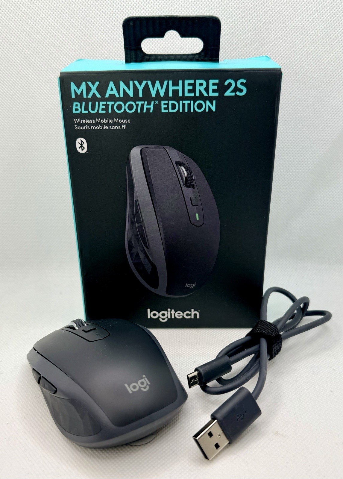 Logitech MX Anywhere 2S Bluetooth Wireless Mouse Multi-Device Rechargeable