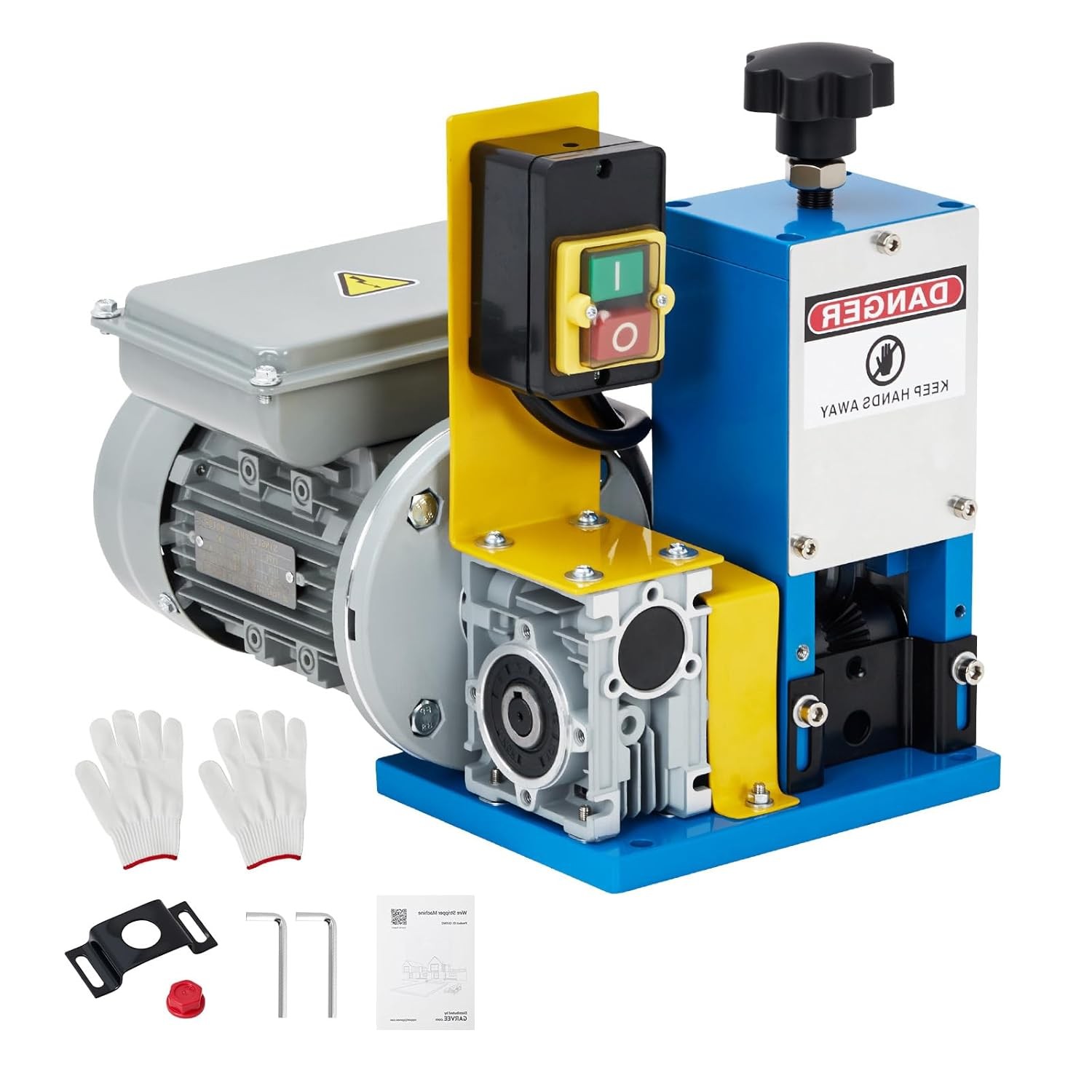 Electric Wire Stripper Machine 0.06-1'' 1-Channel Automatic Scrap Wire Stripper