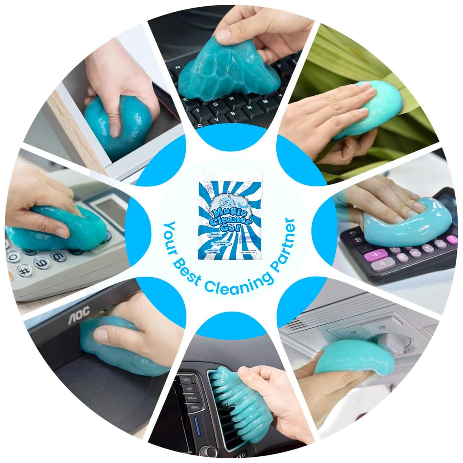 ottosing Car Cleaning Gel Detailing Putty Auto Tools Car...