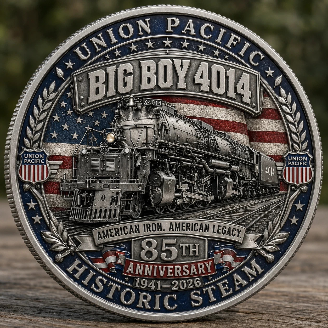 New Union Pacific Big Boy 4014 US 85th anniversary Commemorative Coin TB487