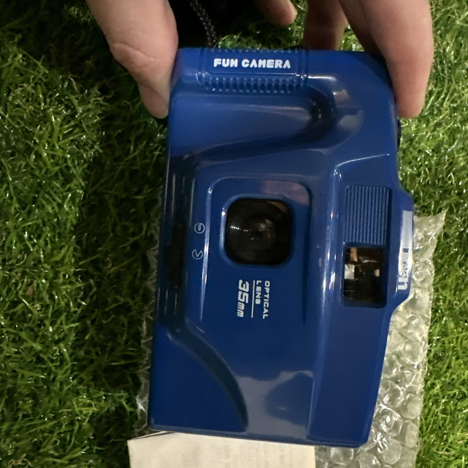 IKON FUN BLUE 35mm CAMERA, Great Clean Condition