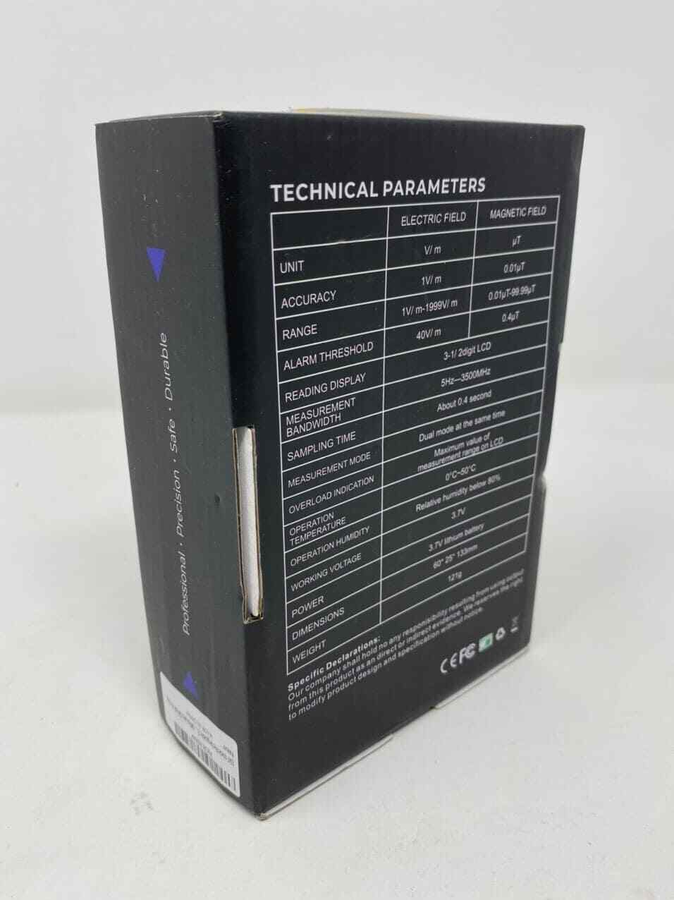 Erickhill Emf Meter, Rechargeable Digital Electromagnetic Field Radiation Detect