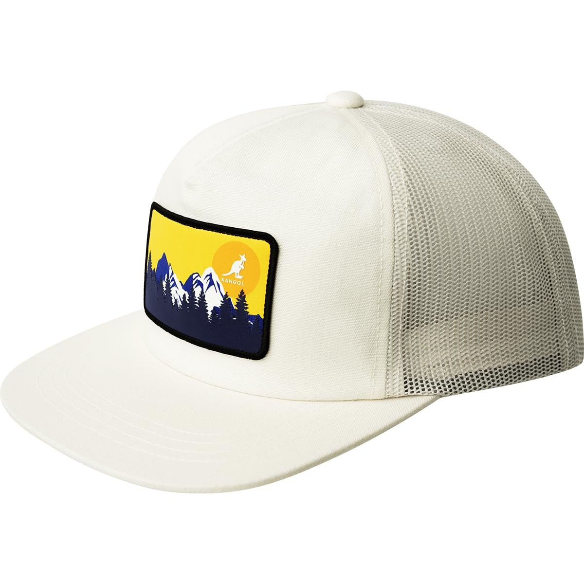 Kangol Outdoor Patch Trucker Hat - Natural / 1SFM Baseball One Size,