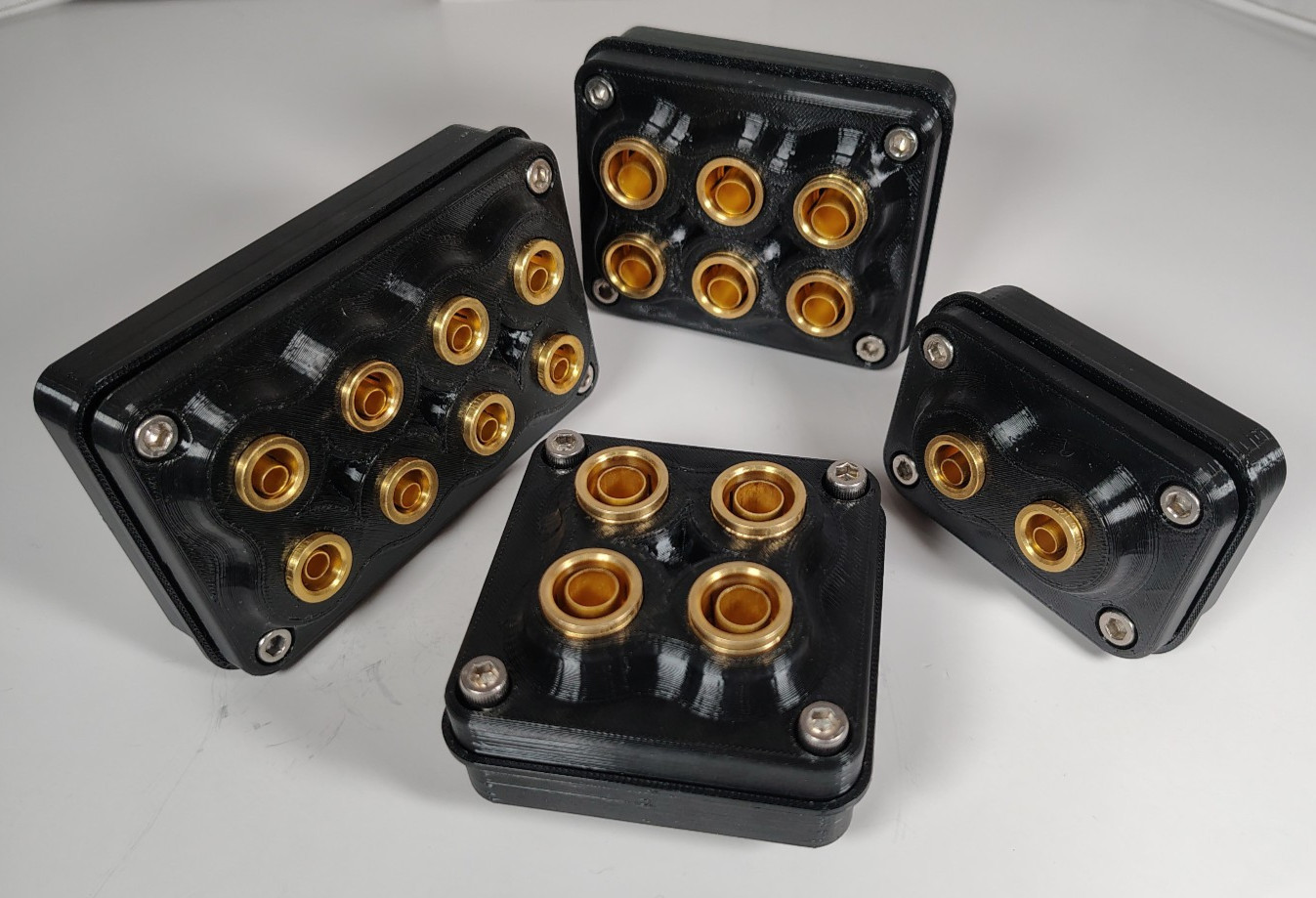 Push To Connect Air Bulkhead 3/8" 1/2" DOT Union Fittings
