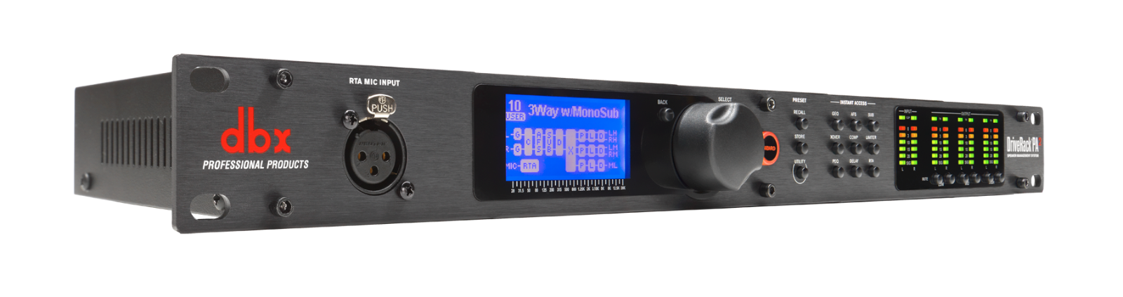 DBX DriveRack PA2 Loudspeaker Management Processor + RTA-M Omni-Direction MIC.