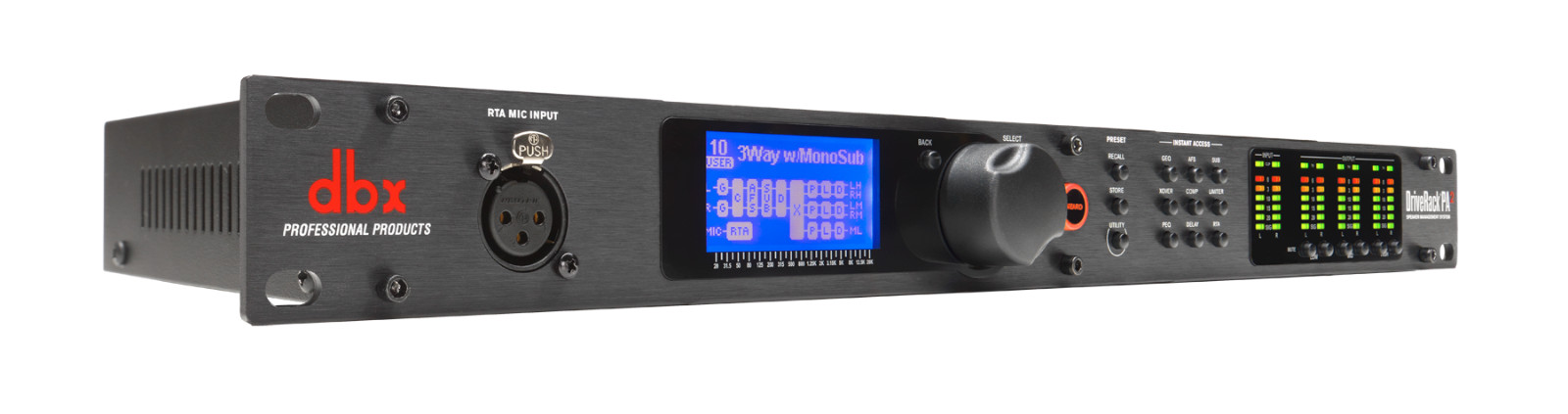 DBX DriveRack PA2 Loudspeaker Management System Processor w/Display USB (MINT)