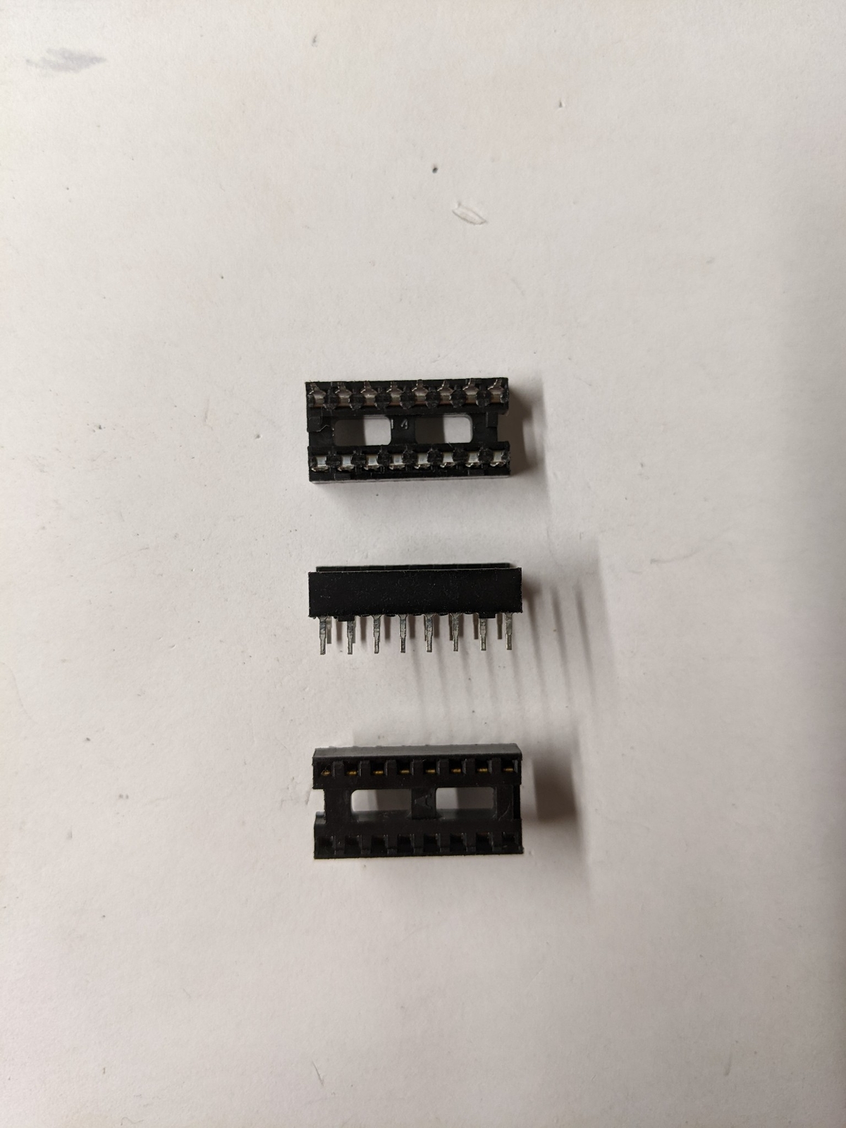 216-AG49D  16 PIN DIP IC SOCKET